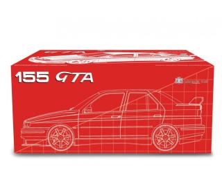 Alfa Romeo 155 GTA Stradale \"Doctor Car\" GP F1 Monza 1994 Laudoracing 1:18 Resinemodell (Türen, Motorhaube... nicht zu öffnen!)